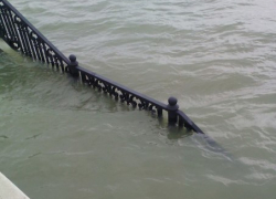 В Краснодаре поднялся уровень воды в реке Кубань В Краснодаре поднялся уровень воды в реке Кубань