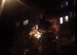 Вспыхнувшая пальма в Сочи едва не сожгла жилой дом Вспыхнувшая пальма в Сочи едва не сожгла жилой дом