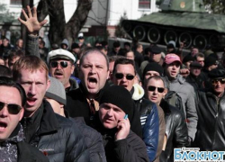 Через несколько часов в Крыму начнется кровопролитие Через несколько часов в Крыму начнется кровопролитие