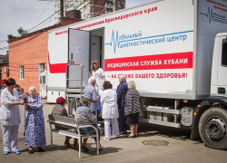 Врачи краснодарского автопоезда осмотрели свыше двух тысяч людей Врачи краснодарского автопоезда осмотрели свыше двух тысяч людей