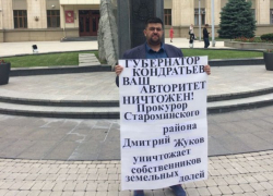 В поддержку староминских фермеров сегодня провели пикет у администрации Кубани В поддержку староминских фермеров сегодня провели пикет у администрации Кубани