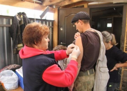 На Кубани завершилась вакцинация пострадавших от наводнения жителей На Кубани завершилась вакцинация пострадавших от наводнения жителей