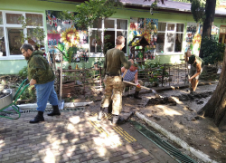 Детский сад и больницу затопило ночью в Сочи Детский сад и больницу затопило ночью в Сочи