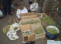 В Краснодарском крае мужчина хранил крупную партию марихуаны В Краснодарском крае мужчина хранил крупную партию марихуаны