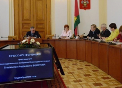Председатель Законодательного собрания Кубани подвел итоги уходящего года Председатель Законодательного собрания Кубани подвел итоги уходящего года