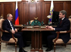 Владимир Путин встретился с экс-губернатором Краснодарского края Александром Ткачевым Владимир Путин встретился с экс-губернатором Краснодарского края Александром Ткачевым