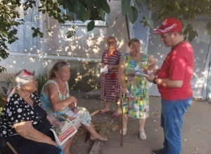 Встречи кандидата-коммуниста А. Сафронова в Прикубанском районе Встречи кандидата-коммуниста А. Сафронова в Прикубанском районе
