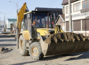 Для ремонта улицы Тургенева в Краснодаре привезли гравий и песок Для ремонта улицы Тургенева в Краснодаре привезли гравий и песок