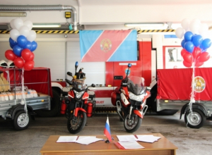 Добровольных пожарных в Краснодарском крае приодели Добровольных пожарных в Краснодарском крае приодели