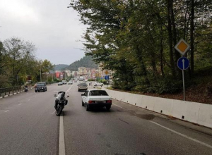 Несовершеннолетний пассажир мотоцикла пострадал в ДТП в Сочи Несовершеннолетний пассажир мотоцикла пострадал в ДТП в Сочи