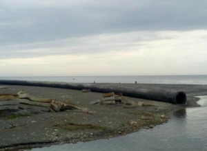 Нечистоты за несколько месяцев сгубили море возле Сочи Нечистоты за несколько месяцев сгубили море возле Сочи