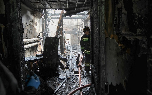 Источник поведал о задержании вероятного виновника пожара в самострое в Краснодаре