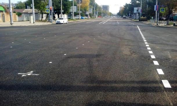 Пересечение Тургенева и Северной в Краснодаре открыли для проезда транспорта Пересечение Тургенева и Северной в Краснодаре открыли для проезда транспорта