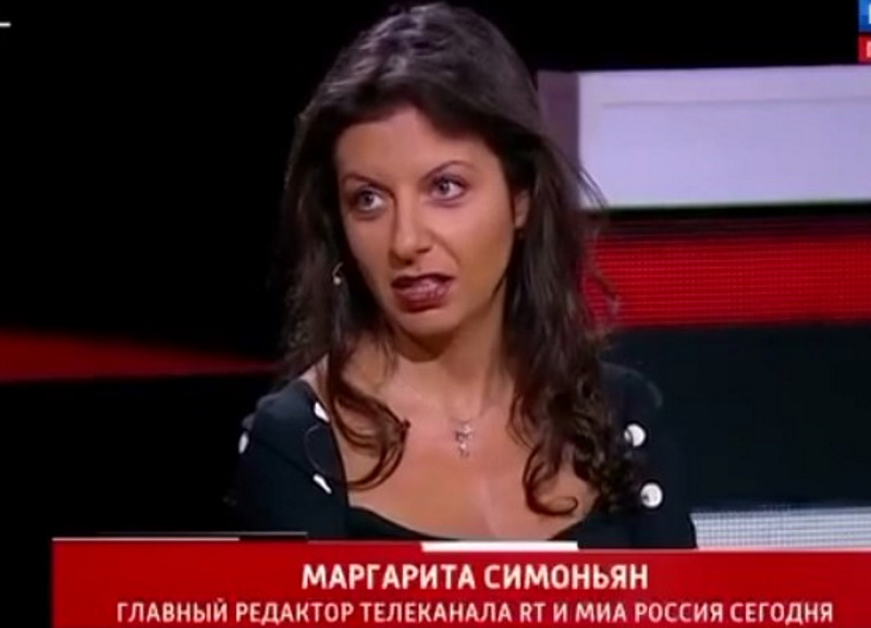 Симоньян ответила на включение в санкционный список США Симоньян ответила на включение в санкционный список США
