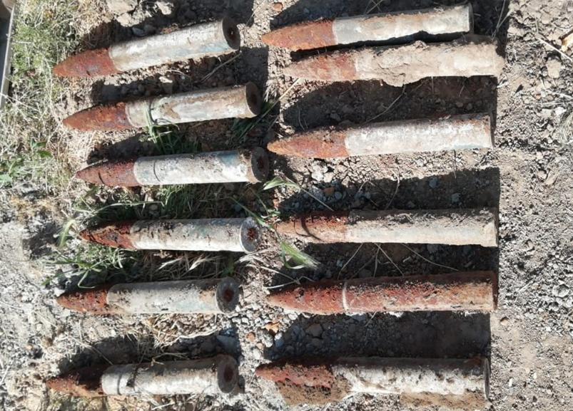 В Анапе случайно откопали 12 снарядов времен Великой Отечественной В Анапе случайно откопали 12 снарядов времен Великой Отечественной