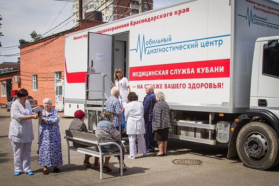 Врачи краснодарского автопоезда осмотрели свыше двух тысяч людей Врачи краснодарского автопоезда осмотрели свыше двух тысяч людей