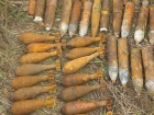 На Кубани обнаружили тайник, где находились более 250 минометных мин