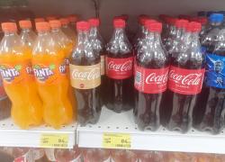 В Краснодаре с прилавков исчезает Coca-Cola