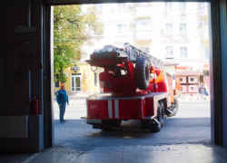 В Краснодаре сгорел бар в Центральном микрорайоне