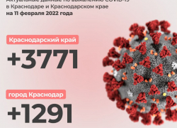 Продолжаем бить антирекорд: на Кубани за сутки коронавирусом заразились 3771 человек