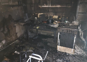 Утренний пожар в строящемся доме в Красной Поляне унес жизни двоих мужчин