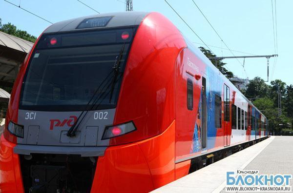 Сочинские поезда «Ласточка» в этом году обойдутся краю в 2 млрд. рублей