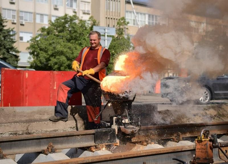 Мэрия Краснодара пустить трамваи в Музыкальный по новой ветке до конца года все же не успеет