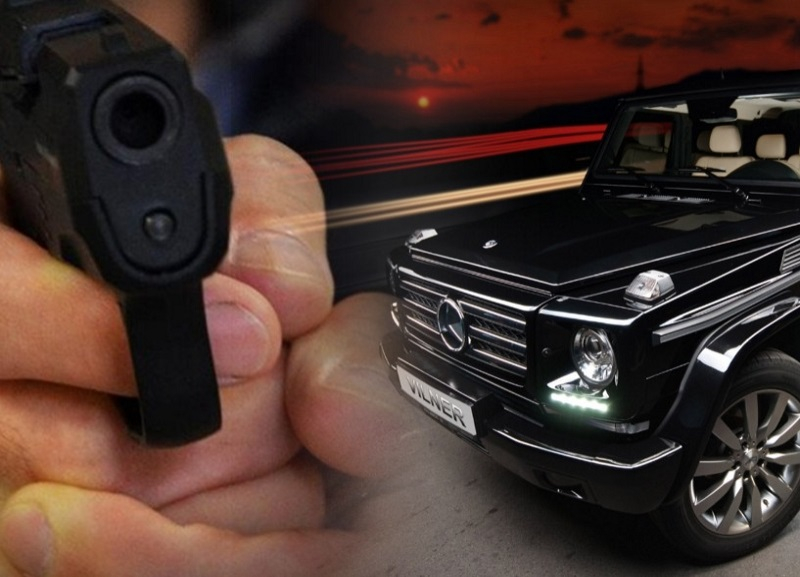 В Сочи водитель «Гелендвагена» прямо на дороге обстрелял чужую машину